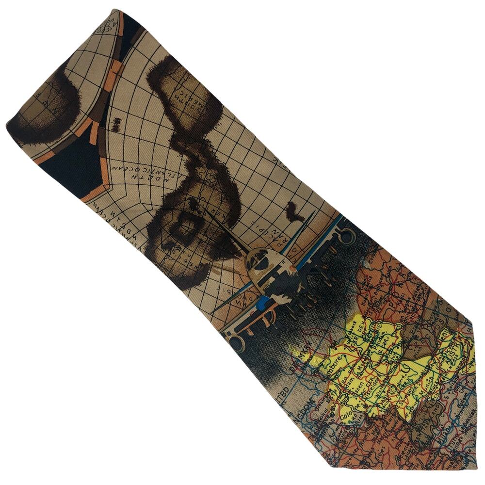 World Map Tie - Picture 2 of 6